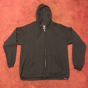 Hanes zip-up sweater